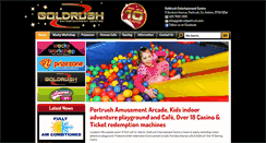 Desktop Screenshot of goldrushportrush.com